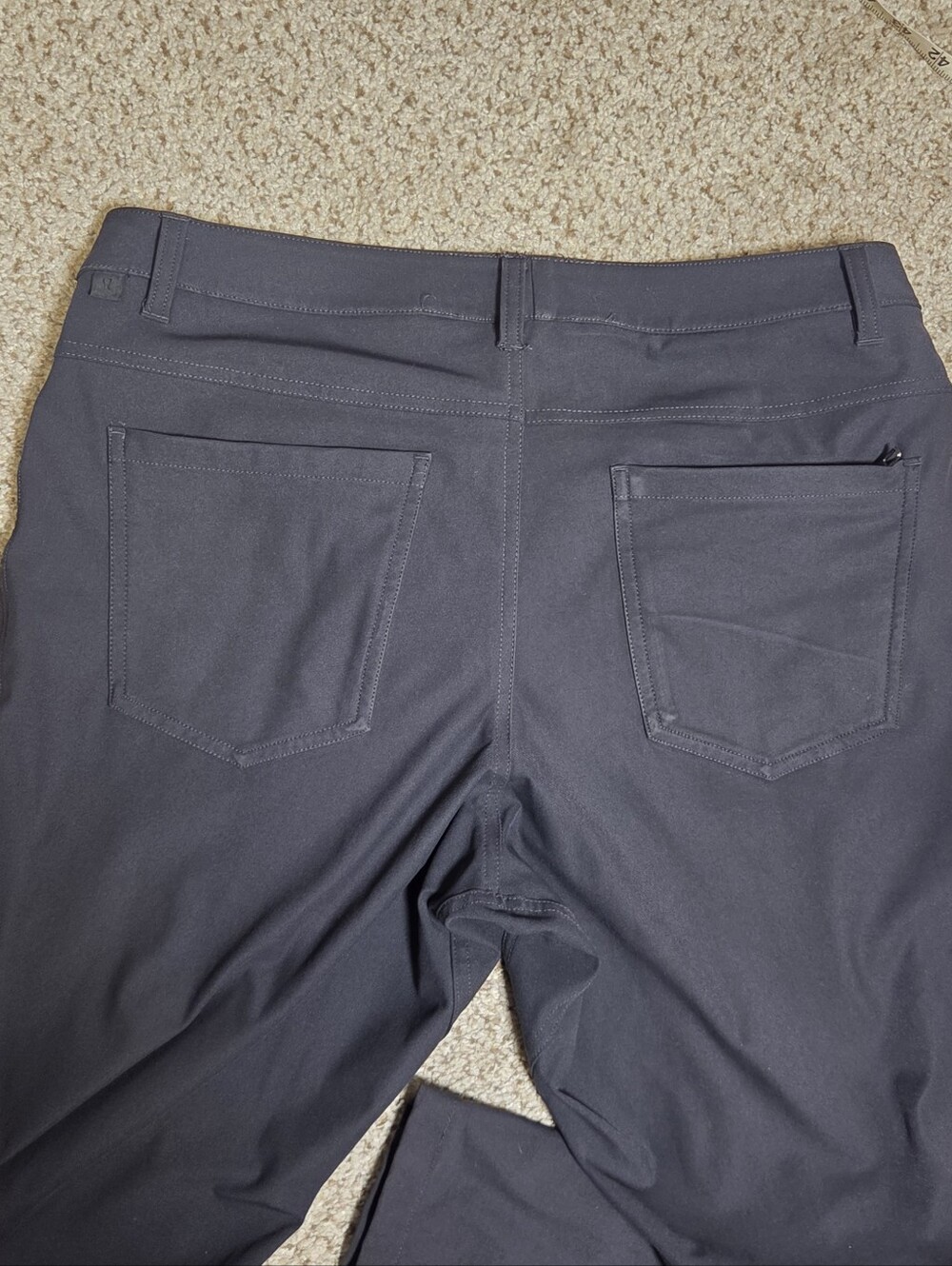Lululemon ABC Pant Classic Warpstreme Men's Trouser Jeans Pockets 33 X 30 Gray - Picture 10 of 11